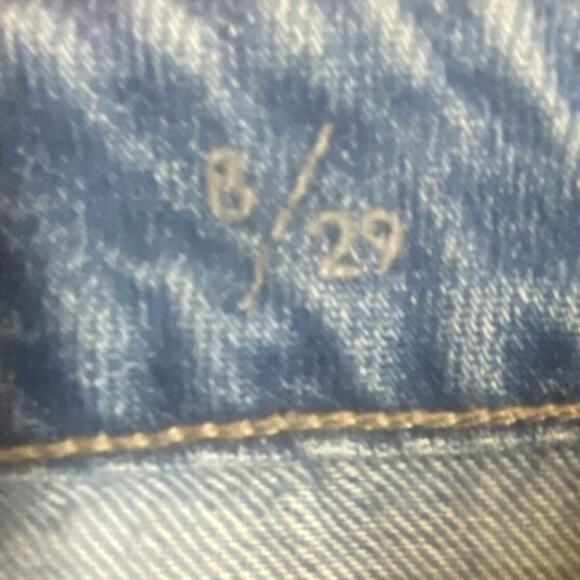 Liverpool Los Angeles Crop Straight Distressed Jeans Size 8/29 - Picture 6 of 8